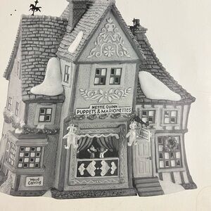 Department 56 Heritage Village Nettie Quinn Puppets